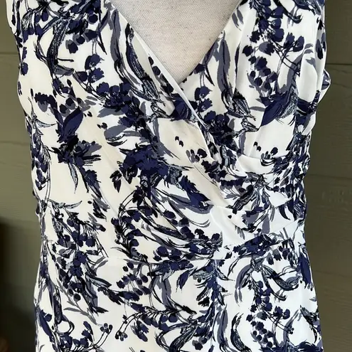 Donna Karan New York Floral Sleeveless Top