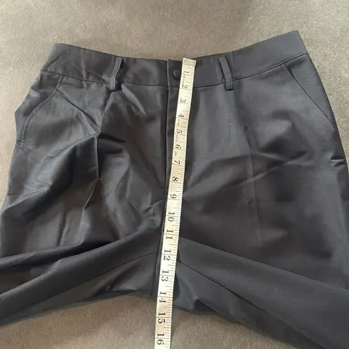 Women’s Black Slim Fit 3 Piece Formal Tuxedo Pant Suit Peak Lapel Size 6 NEW