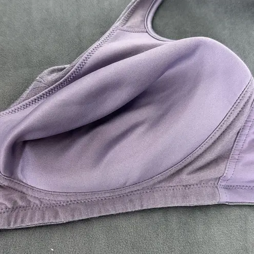 Bali Passion for Comfort Natural Uplift Wire Free Bra Size 38C 3228 Dusty Purple