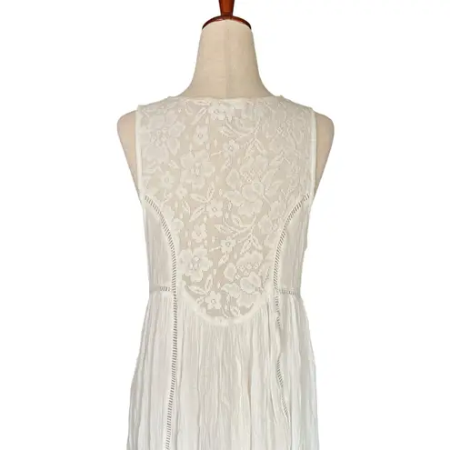 Cotton Candy LA Lace High Low Cover Up Size M