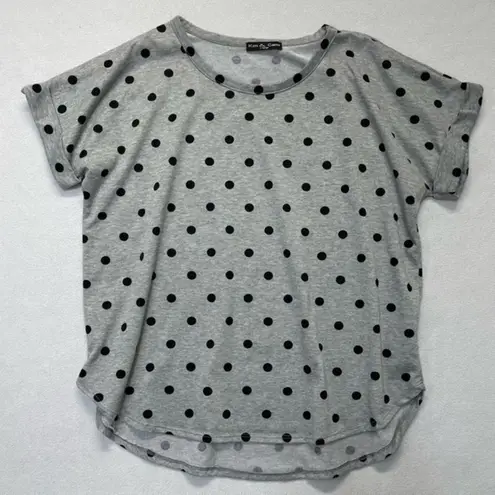 Kim & Cami Polka Dot Short Sleeve T