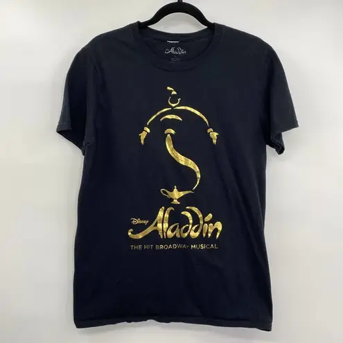 Disney  Aladdin Broadway Musical  Graphic T Shirt Cotton Size Medium