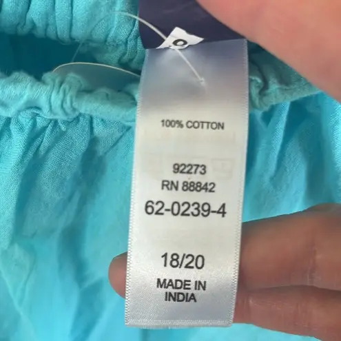 NWT Swimsuits For All Mia Off The Shoulder Maxi Dress Blue Size 18/20