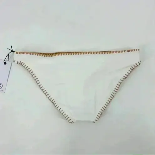 Ellejay  x Revolve Women's Daniela Blanket Stitch Swim Bottom Size M NEW