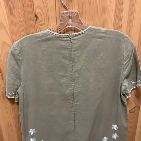 ZARA embroidered dress