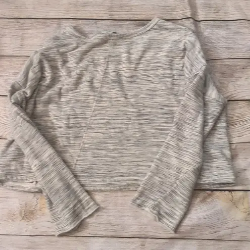 Modern Citizen  gray cropped sweatshirt size large