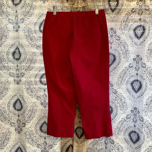 Isaac Mizrahi  Live Pink Pull On Crops Size‎ 6 - Image 2