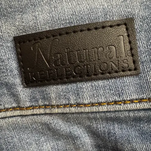 Naturals New Lucy Pull On Flare High Waist Jeans Light Wash Plus Size XXL Blue