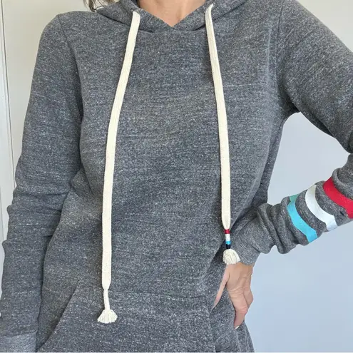 Sol Angeles Sol Flag Hoodie Dress In Heather