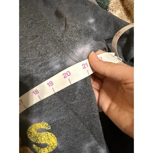 NWT desert dreamer x Smiley Embroidered Mental Health Matters Sweatshirt Tie Tye Gray Size XS