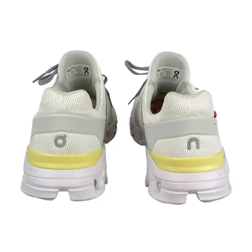 On Cloud Cloudswift Athletic Running Shoes Sz 10.5 Womens White Limelight