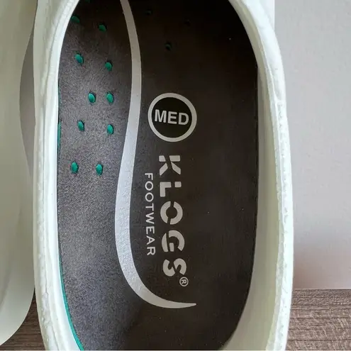 Klogs Boca White Kitchen Women's Clog Size 5 #944