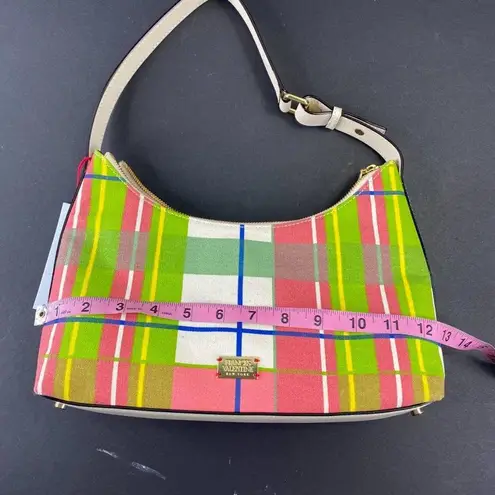 Bermuda Frances Valentine Laura  Plaid Hobo Bag