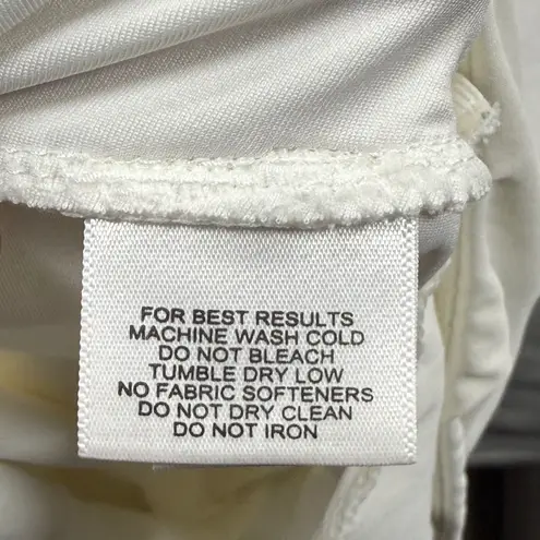 Peter Millar Golf Skort Athletic Wicking Pleated White Skirt Women's Size S