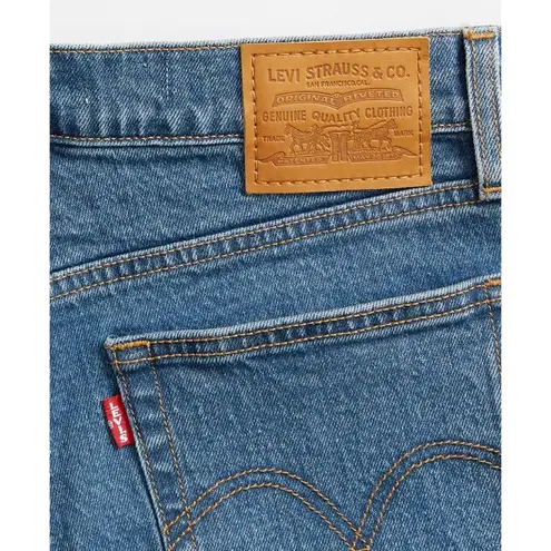 Levi's  Premium Women Wedgie Straight 29x26 Jazz Jive Sound - Medium Wash