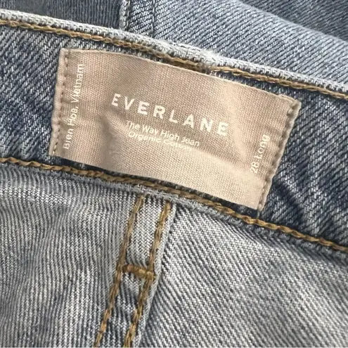 Everlane  The Way High Jeans Organic Cotton High rise  Regular 28 Long Read