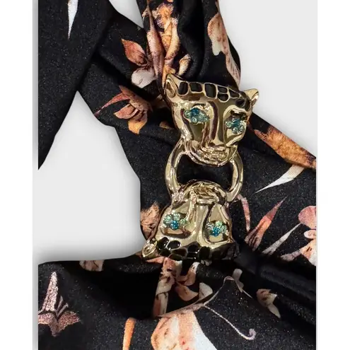 L'Agence Karmin Jungle One-Shoulder One-Piece Swimsuit Size Large