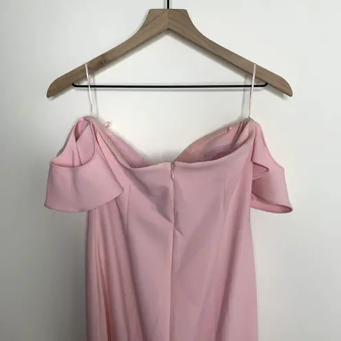 Likely Revolve Sunset Off-the-shoulder Petal Pink Dress Womens New Size 6