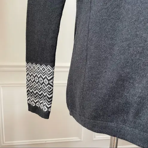 Aspen Ski Hoodie Sweater Charcoal Grey XS Gray