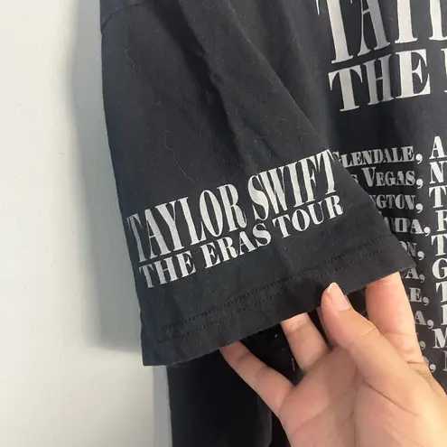 Taylor Swift  Official Licensed THE ERAS TOUR Black T-Shirt Merchandise large thumbnail 6