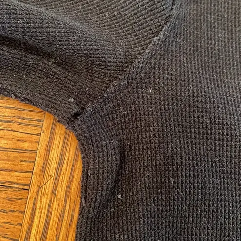 We The Free  Black and Gray Henley Small