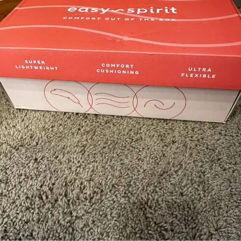 Easy Spirit women’s Meza espadrille wedge size 9 brand new heels- tan & gold