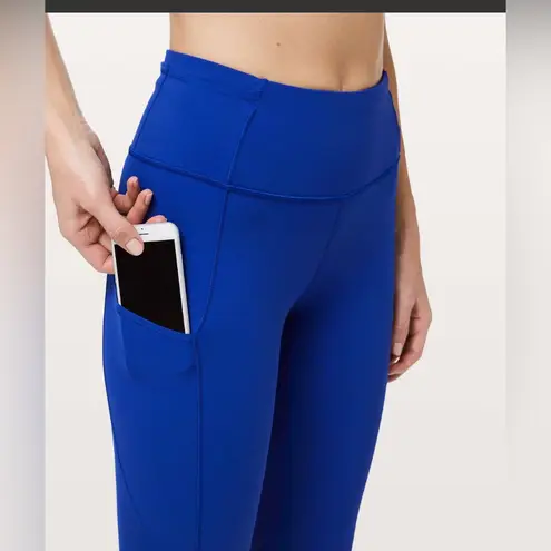 Lululemon  Fast‎ & Free 7/8 Tight II *Non-Reflective Nulux 25"
Jet Stream Blue thumbnail 4