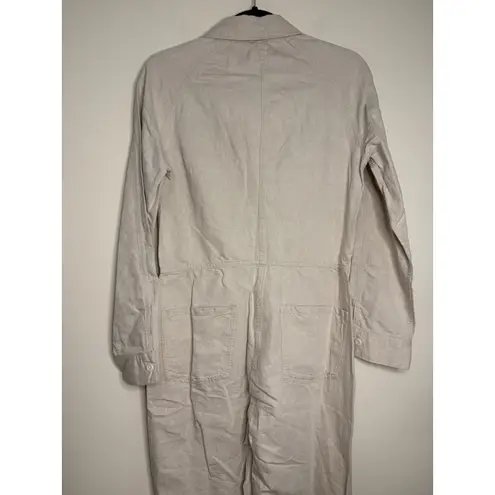 Outerknown Station Jumpsuit Utility Style Workwear Casual Beige XS