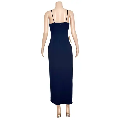BHLDN Caron Lyra Bridesmaid Wedding Guest Dress, Midnight/Navy, 4 (US)