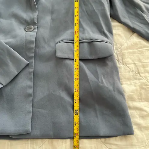 Forever 21 Oversized blue pastel blazer