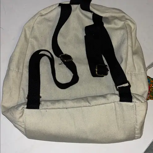 Atmosphere  BRAND OFF WHITE DENIM BACKPACK WITH BUTTERFLY PATCH DESIGN  
PRELOVED thumbnail 3