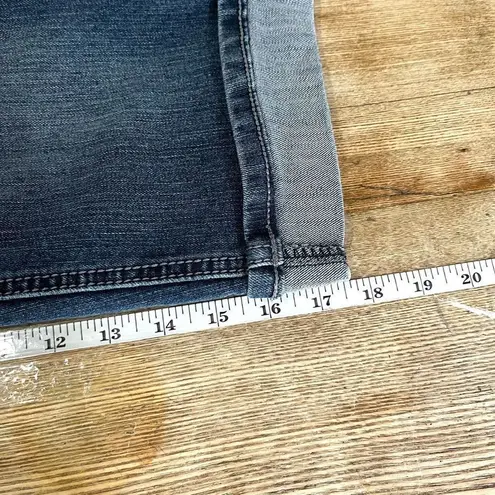 Earl Jeans cropped denim jeans bling pockets size 10 rhinestones Blue