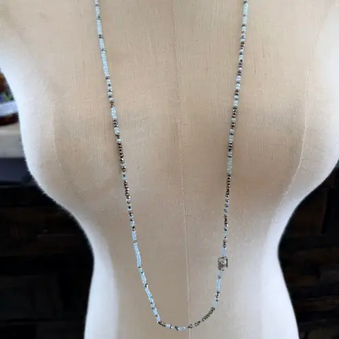 My Saint My Hero Long Beaded Necklace