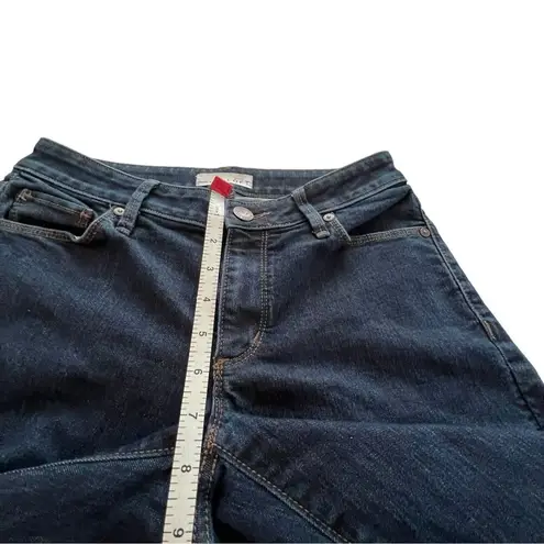 Loft  Curvy Mid Rise Straight Leg Denim Jeans Size 2