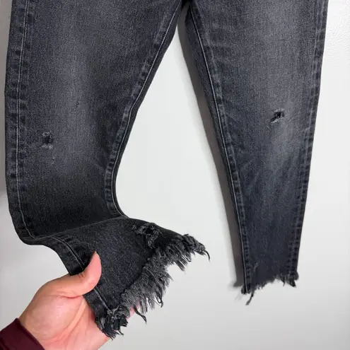 NWOT Moussy Vintage Diana Skinny Distressed Designer Jean Washed Black Size 25 - Image 7