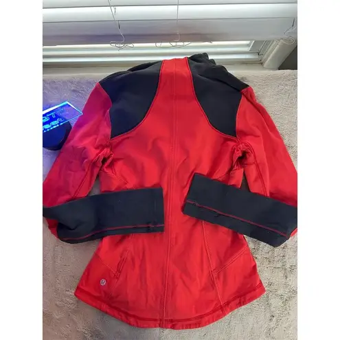 Lululemon Women's Size 6 Multicolor Define Full Zip Jacket Red
