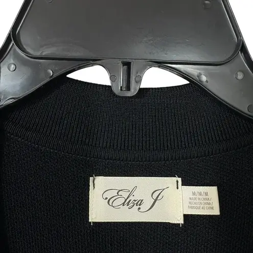 Eliza J NWT $148 Embellished Collar Long Sleeve Sweater Dress M 6 8