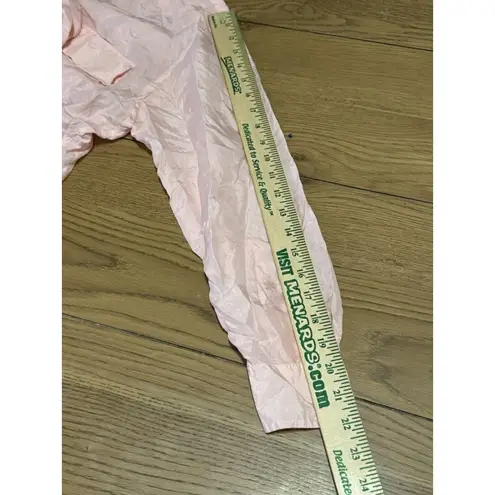 Bogari Women’s Pink Button Down Silk Blouse Vintage Sz M Vintage Luxury Formal Pink Size M