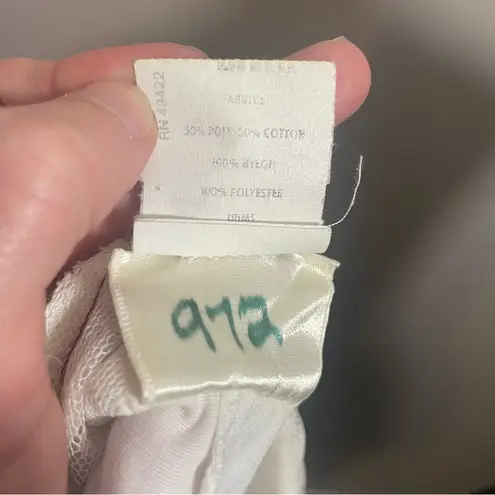 Gunne Sax Vintage 70s Lace Blouse High Neck Short Sleeve Top Jessica's Gunnies