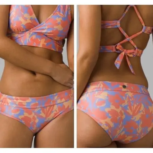 prAna XL Marta Bikini Bottom Women's Morning Glory Bloom