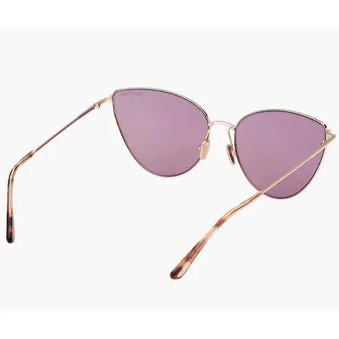 Tom Ford Anais 62mm Cat Eye Sunglasses Pale Gold Copper