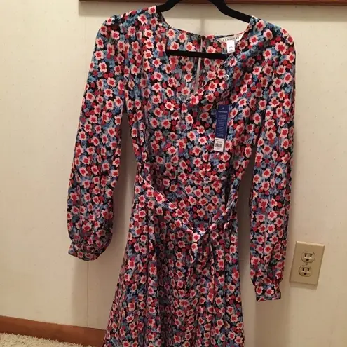 Popsugar floral puff sleeve babydoll dress