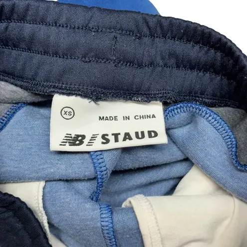 New Balance x STAUD High Waist Track Pants in Blue Quartz Size XS Performance