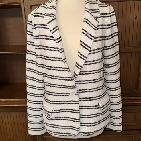 Three Dots Knit Blazer, Size Large