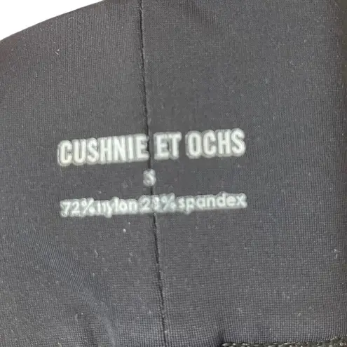 Cushnie et Ochs Maia Leggings Women’s Size Small Black Cutout High Waist Stretch
