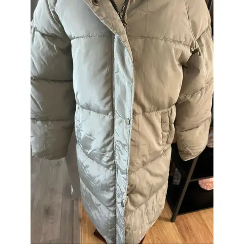 SheIn  green puffy jacket winter jacket size s thumbnail 3