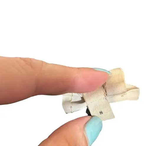 Meadow Rue Black Long Sleeve Layered Ruffled Front Tie Neck Blouse Women Sz S