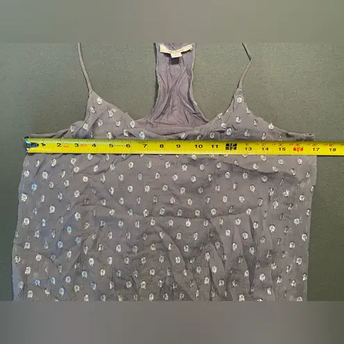 Ella Moss Size Medium, Sparkle Dot Tank, spaghetti straps