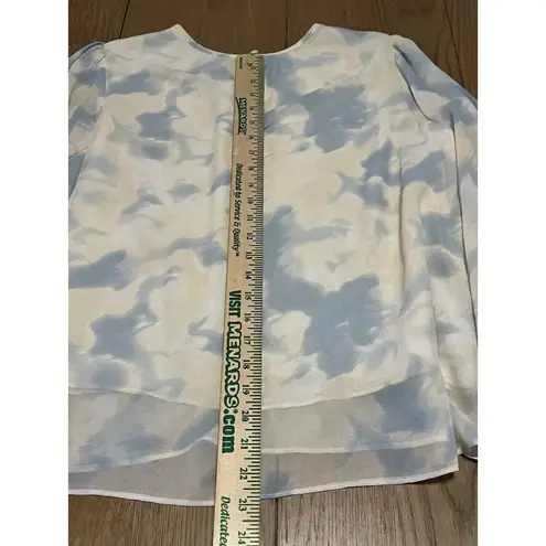 Sunday in Brooklyn by Anthropologie Tie Dye Blouse Lightweight Size L Career