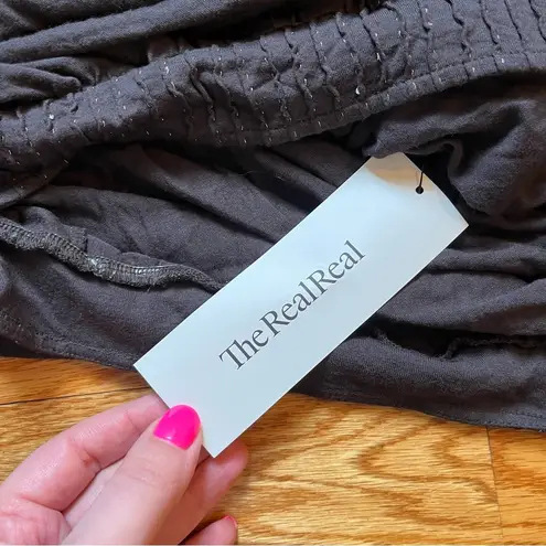 All saints metallic threaded blouse size 14